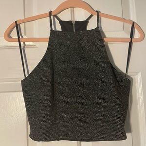 Sparkle crop top
